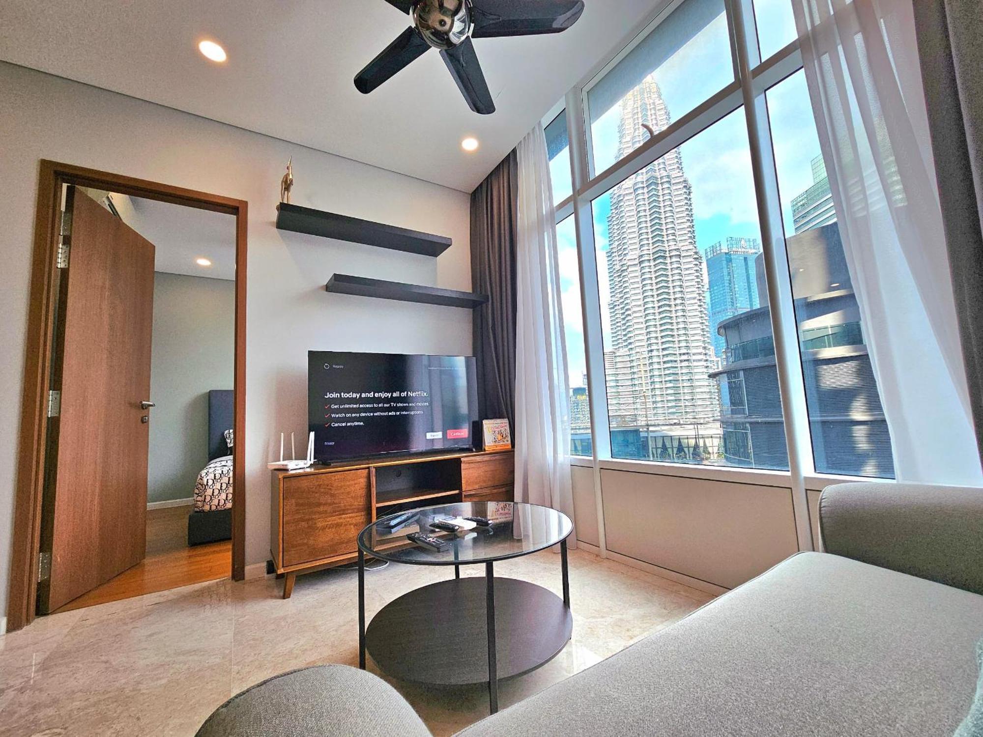 De Apartment Sky At Klcc กัวลาลัมเปอร์ ภายนอก รูปภาพ
